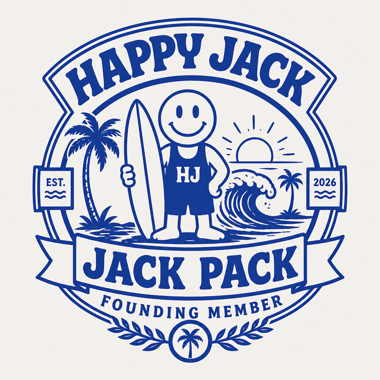 Jack Pack Founding Member badge — established 2026