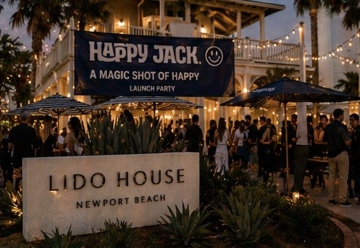 Happy Jack launch party at Lido House Newport Beach